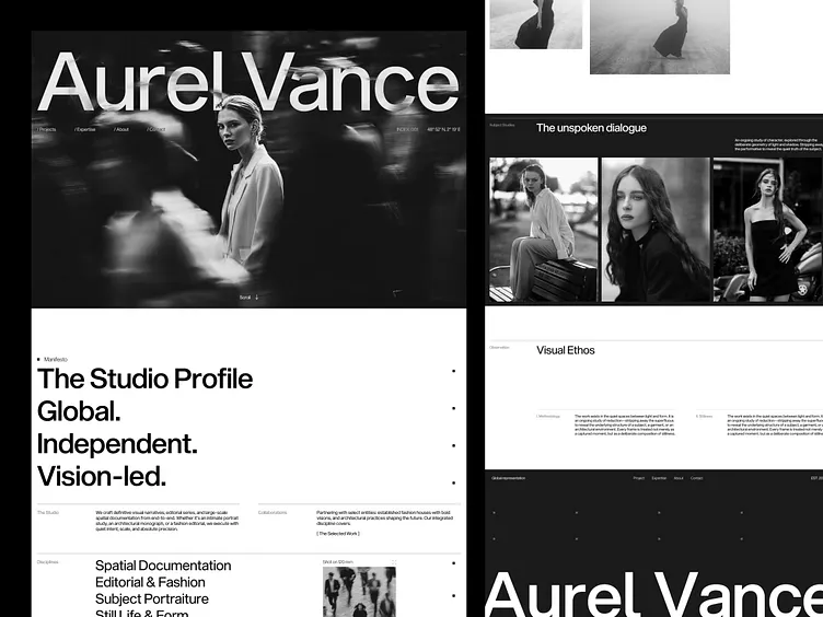 Pure Glow template preview