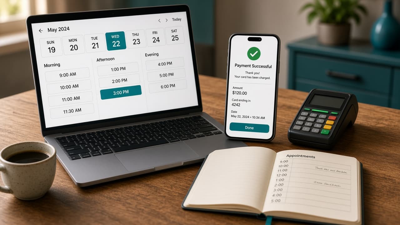 AI Website Builder With Booking and Payments